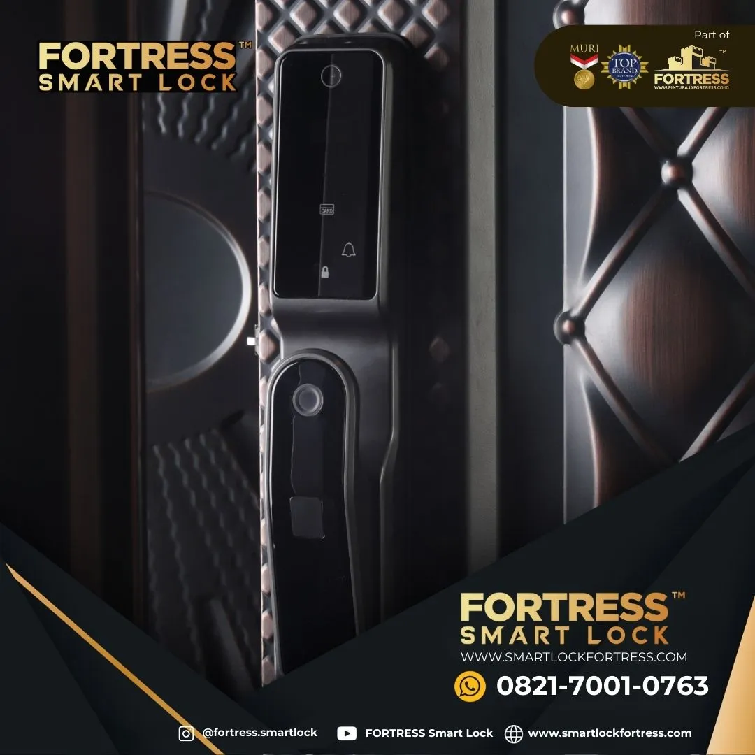 (FORTRESS) Smart Lock Untuk Pintu Double Di Palu