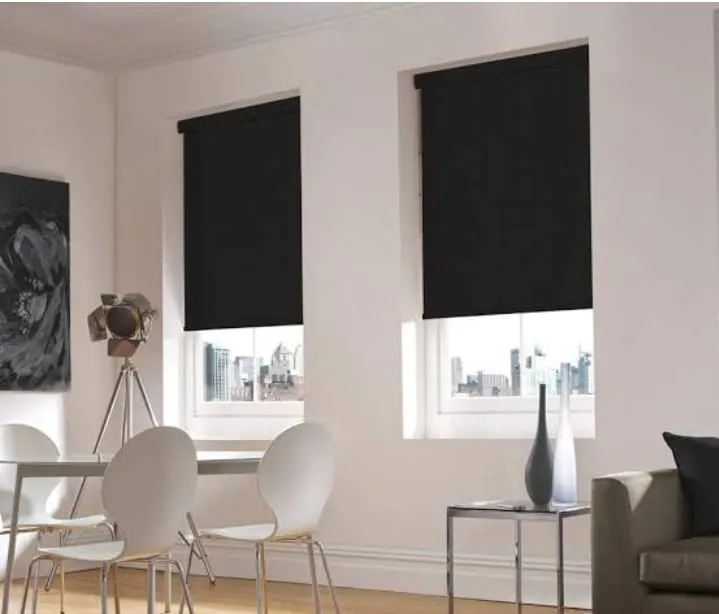 Roller blind kantor blackout pancoran