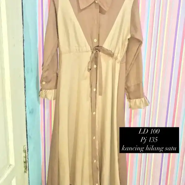 Gamis Mocca Mix Coksu