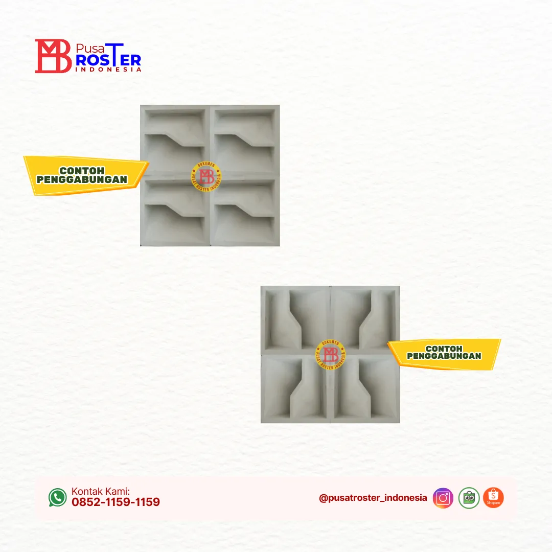 Roster Motif S, 2 Sisi