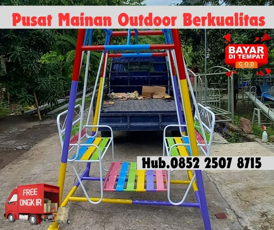 Hub 0852-2507-8715 DIJAMIN AMAN ! Perosotan Anak Plastik Dan Harga Mainan Tk Mangkok Putar Kec Wonosari Klaten Bayar COD Free Ongkir