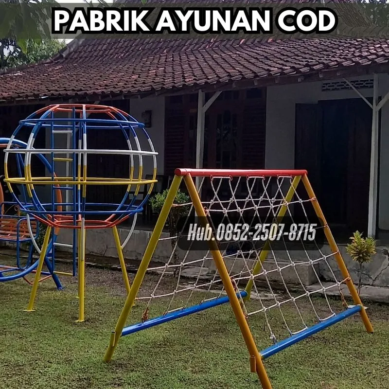 PRODUKSI !! ayunan besi klasik Dan mainan playground outdoor Kec Jatinangor Sumedang Bayar COD Free Ongkir