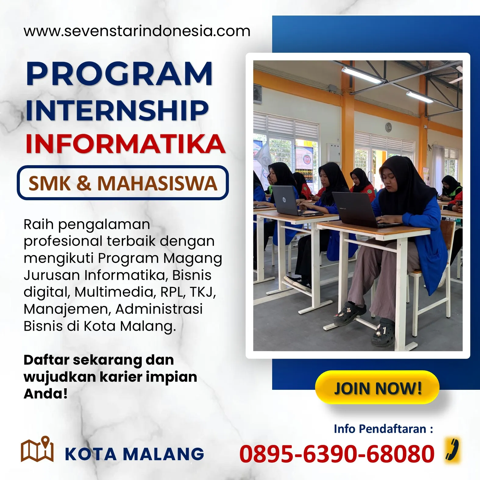 Lowongan Prakerin Mahasiswa Digital Marketing di Malang