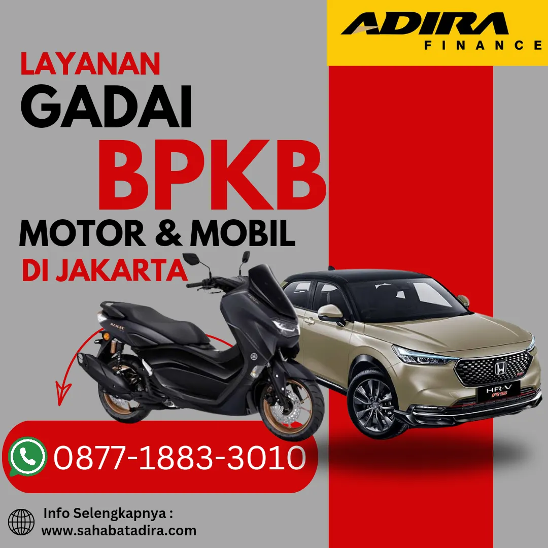 0877-1883-3010,Gadai BPKB Resmi di Depok