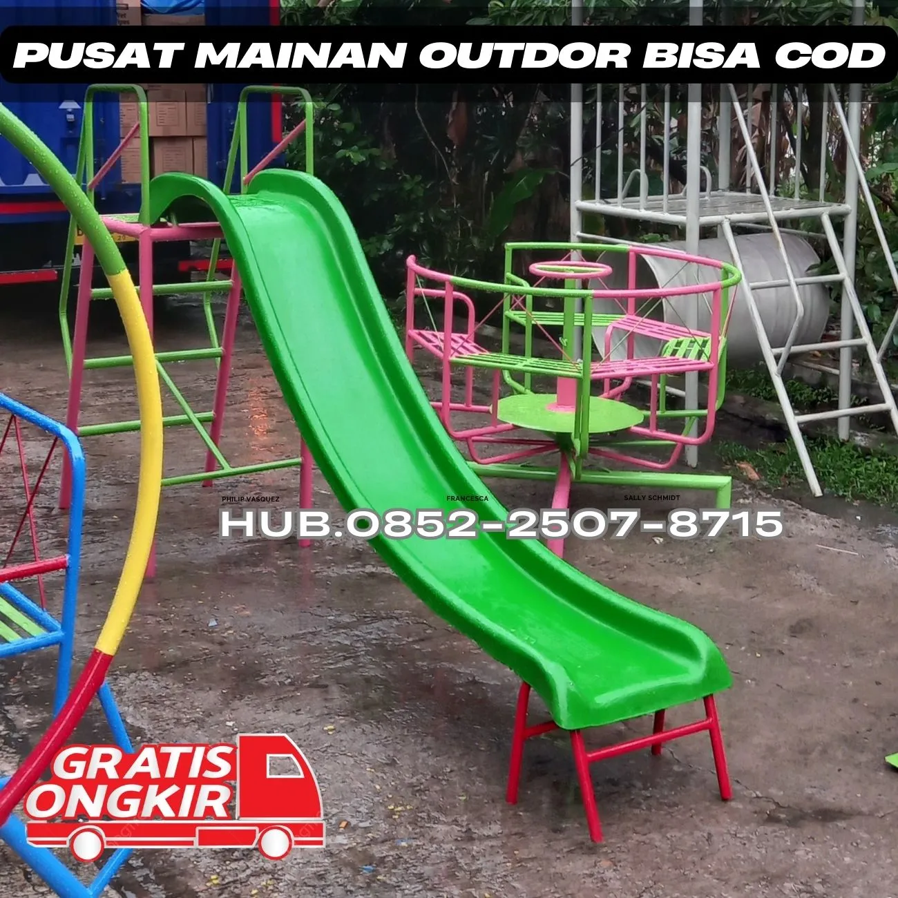 Inspirasi ayunan besi kecil Dan mainan outdoor Kec Sentolo Kulon Progo