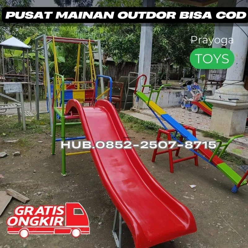 Contoh Ayunan Besi Custom Dan Perosotan Anak Kec Candi Sidoarjo
