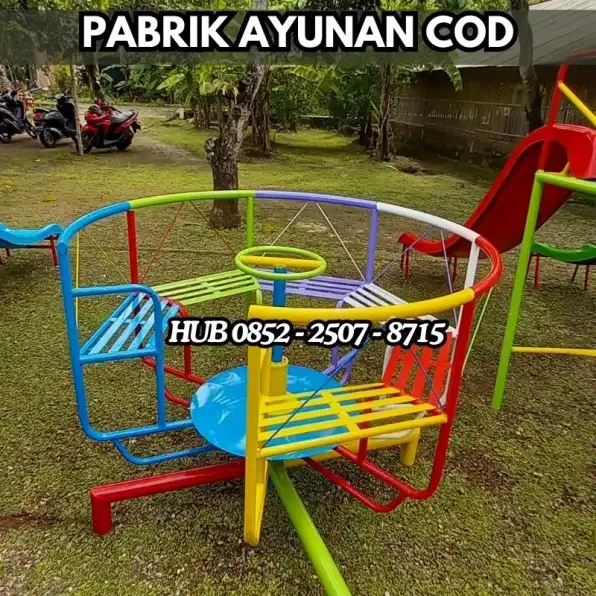 Hub 0852-2507-8715 STOK READY !! ayunan besi hollow Dan produsen playground Kec Kembang Jepara Bayar COD Free Ongkir