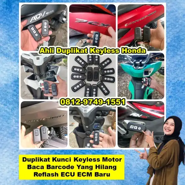 0812-9749-1551(WA), Ahli Kunci Ganda Honda Pcx Adv Vario Scoopy Cikedung Indramayu