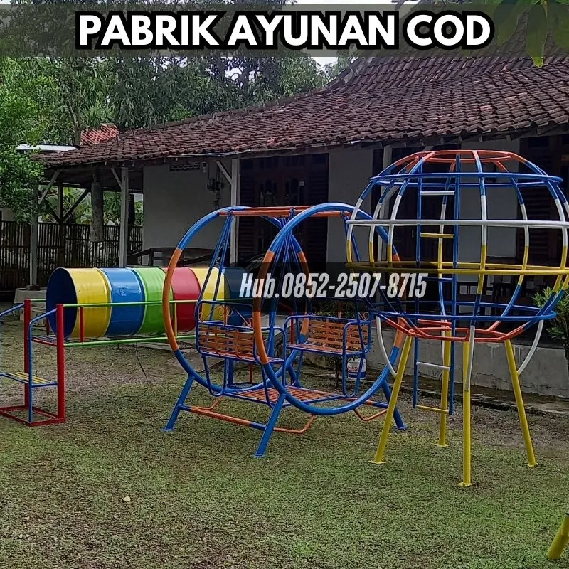 TERMURAH !! Ayunan Besi Taman Dan Jembatan Goyang Kec Cibeureum Sukabumi kota Bayar COD Free Ongkir