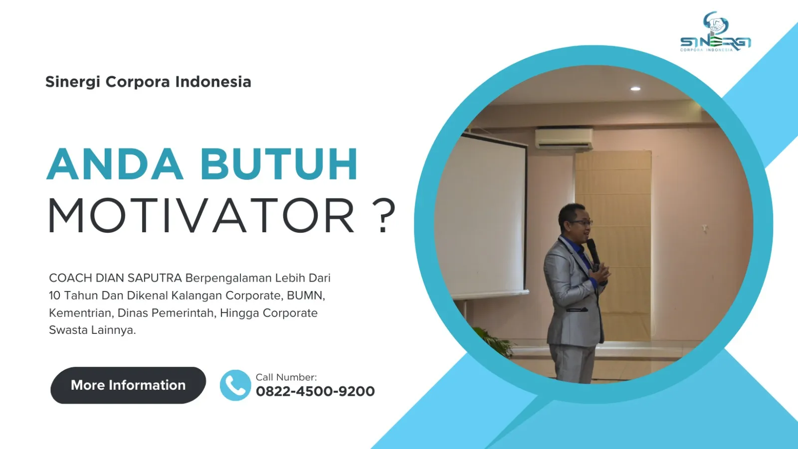 Motivator Palembang, Terpercaya & Solutif, Dian Saputra