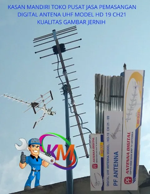 Order Jasa Pasang Antena UHF Digital Ciputat Tangerang Selatan