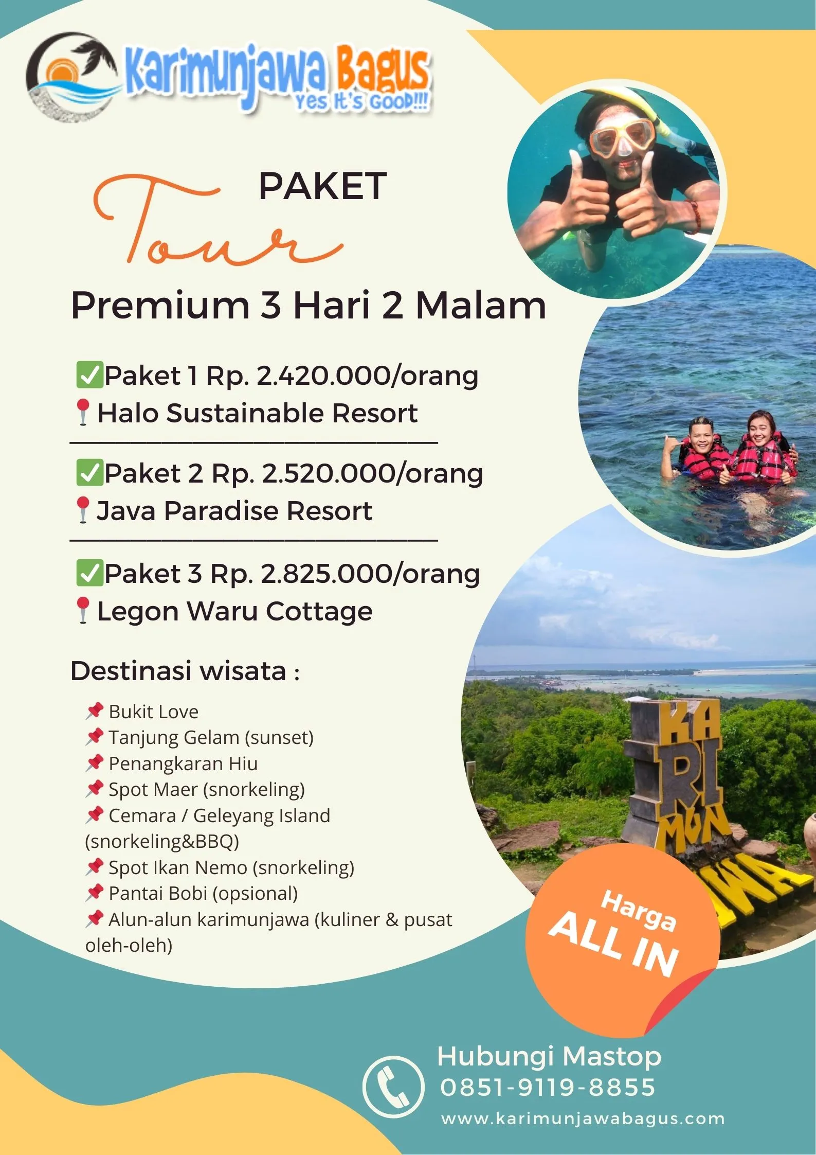 Trip Gokil Budget Honeymoon Karimunjawa 3 Hari 2 Malam Untuk Pasangan Jakarta Karimunjawa Bagus