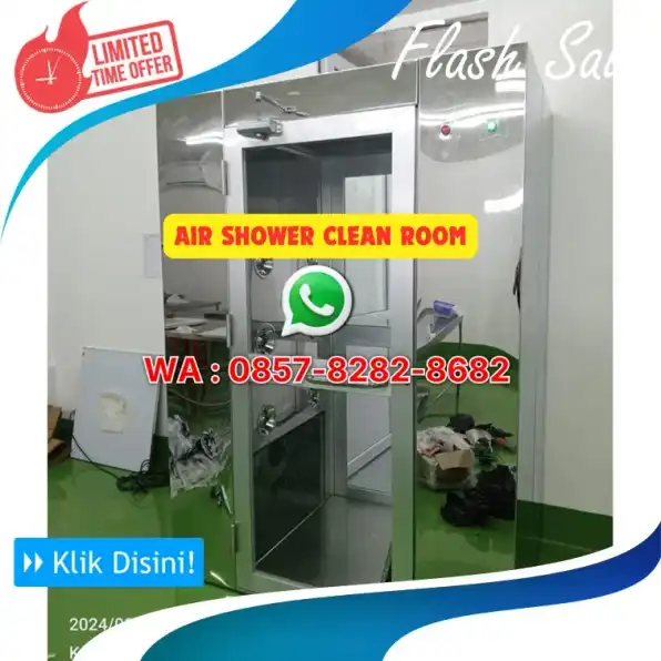 WA/Tlp : (0857) 8282-8682 Supplier Air Shower Ruang Steril Terpercaya