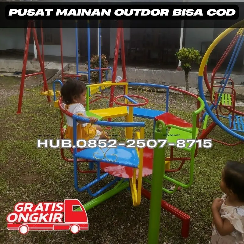 Gambar Ayunan Besi Dan Jungkat Jungkit Kec Bangorejo Banyuwangi