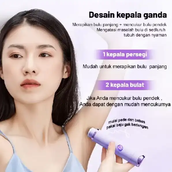 【NEW】KUCUU Alat Cukur Wanita Alat cukur bulu kemaluan Mini Epilator Shaver Hair Pencukur Bulu Ketiak