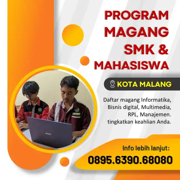 WA 0895-6390-68080,Daftar Magang Bisnis Digital di Malang