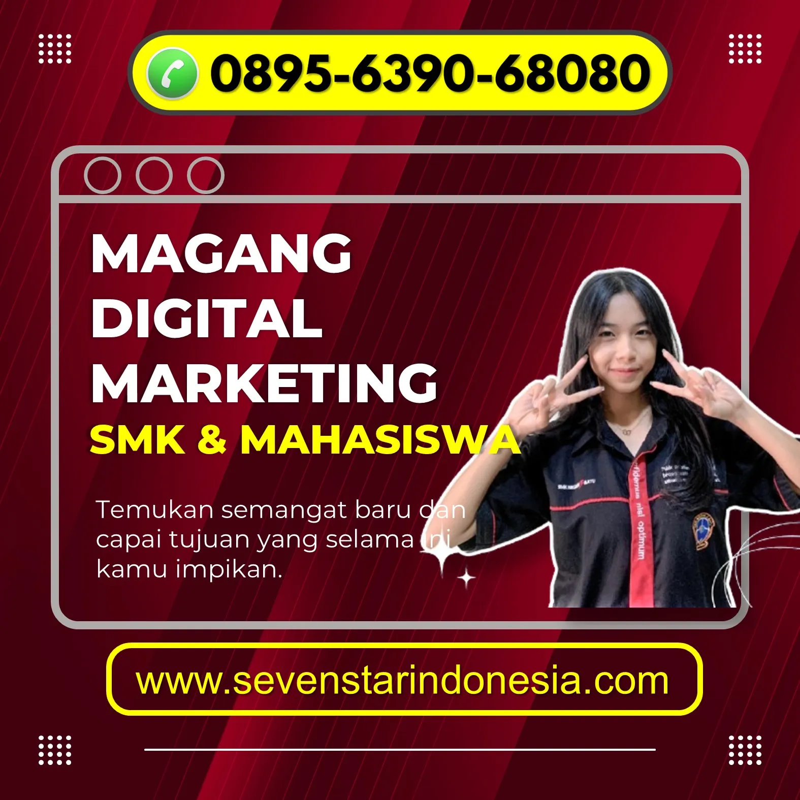 WA 0895-6390-68080, Rekomendasi Magang Multimedia DKV di Malang