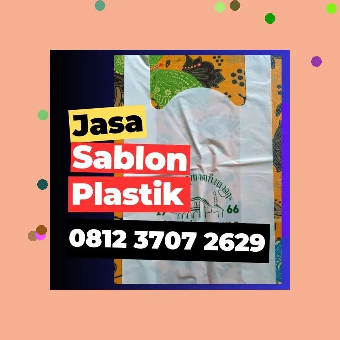 Jasa Sablon Plastik Kresek di Sleman