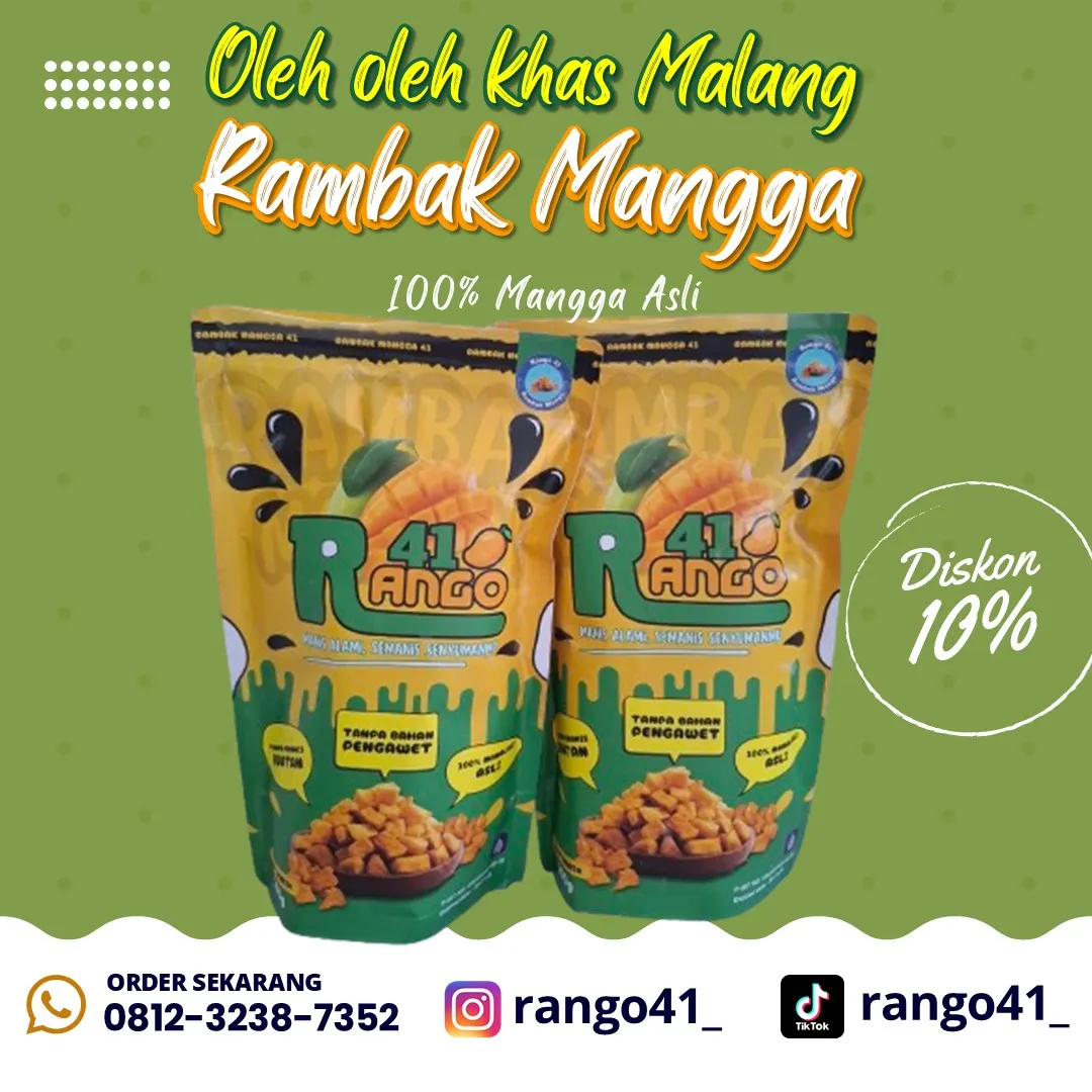 Rambak Mangga Rango41 Oleh-Oleh Wajib Saat Pulang Kampung