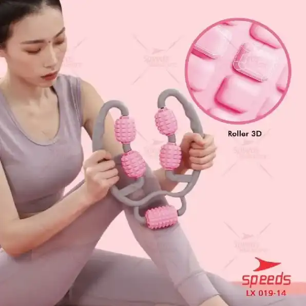 Alat Pijat Manual Relaksasi Massage Ball Pijat Roller Wheel Duri Bola Duri Untuk Yoga dan Olahraga