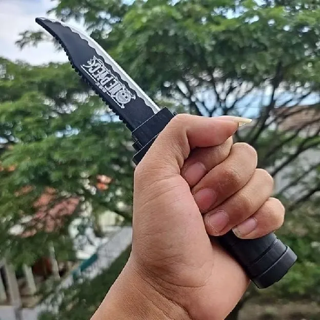 mainan pisau prank tusuk - pisau belati plastik mainan anak murah