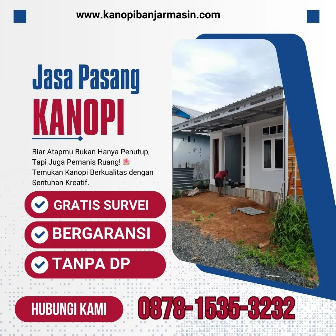 (TERMURAH), jasa pasang kanopi terdekat Kemuning