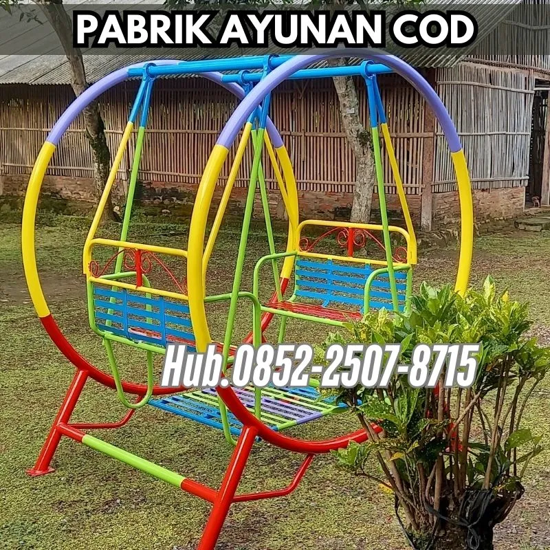 Hub 0852-2507-8715 PRODUKSI !! Ayunan Besi Dan Jungkat Jungkit Kec Bae Kudus Bayar COD Free Ongkir