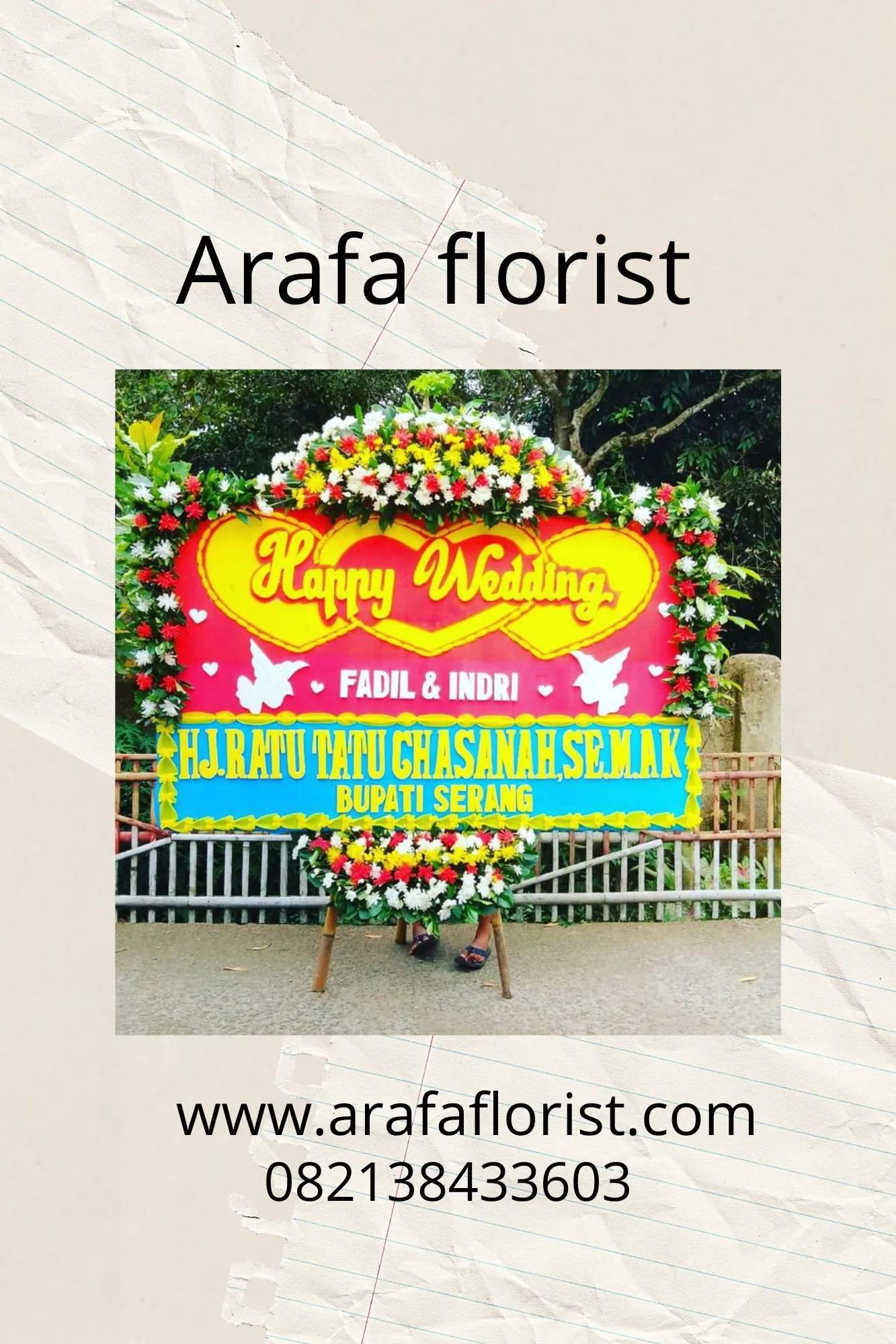 Jual Karangan Bunga Papan Yogyakarta