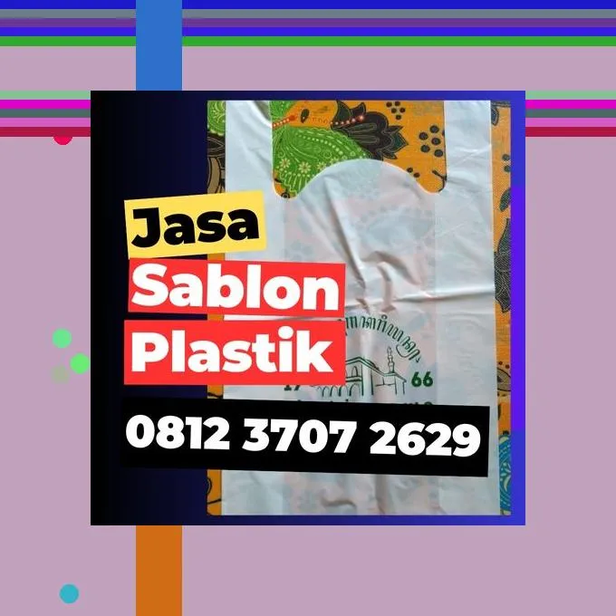 Jasa Sablon Plastik Kresek di Bandung