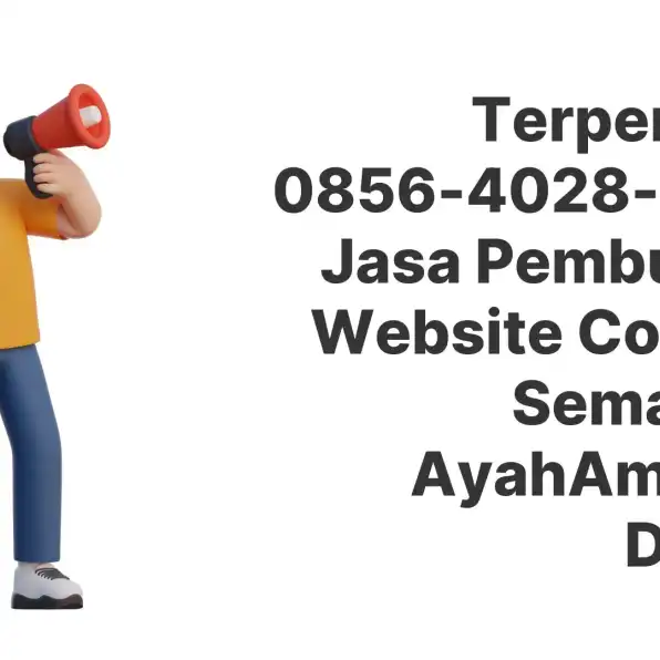 Terpercaya 0856-4028-7456 Jasa Pembuatan Website Compro Semarang AyahAmanah Digital