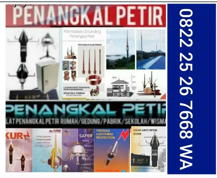 spesialis ahli jasa pasang anti penangkal petir puloampel Ciruas Kragilan Serang