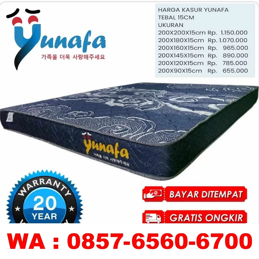 Langsung Pabrik 0857-6560-6700 Jual Kasur Busa Yunafa Di Karanganyar Kebumen