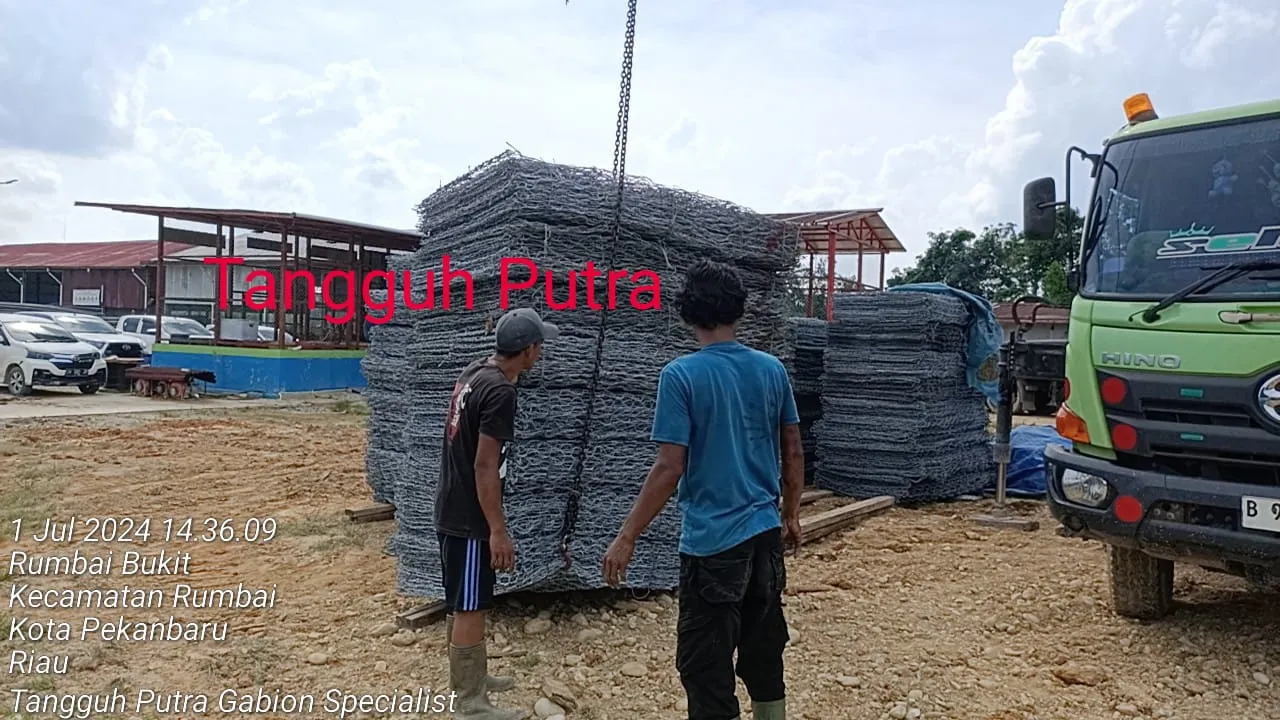 Diskon, Pabrik Bronjong Kawat Maccaferri di Tebing Tinggi, Riau