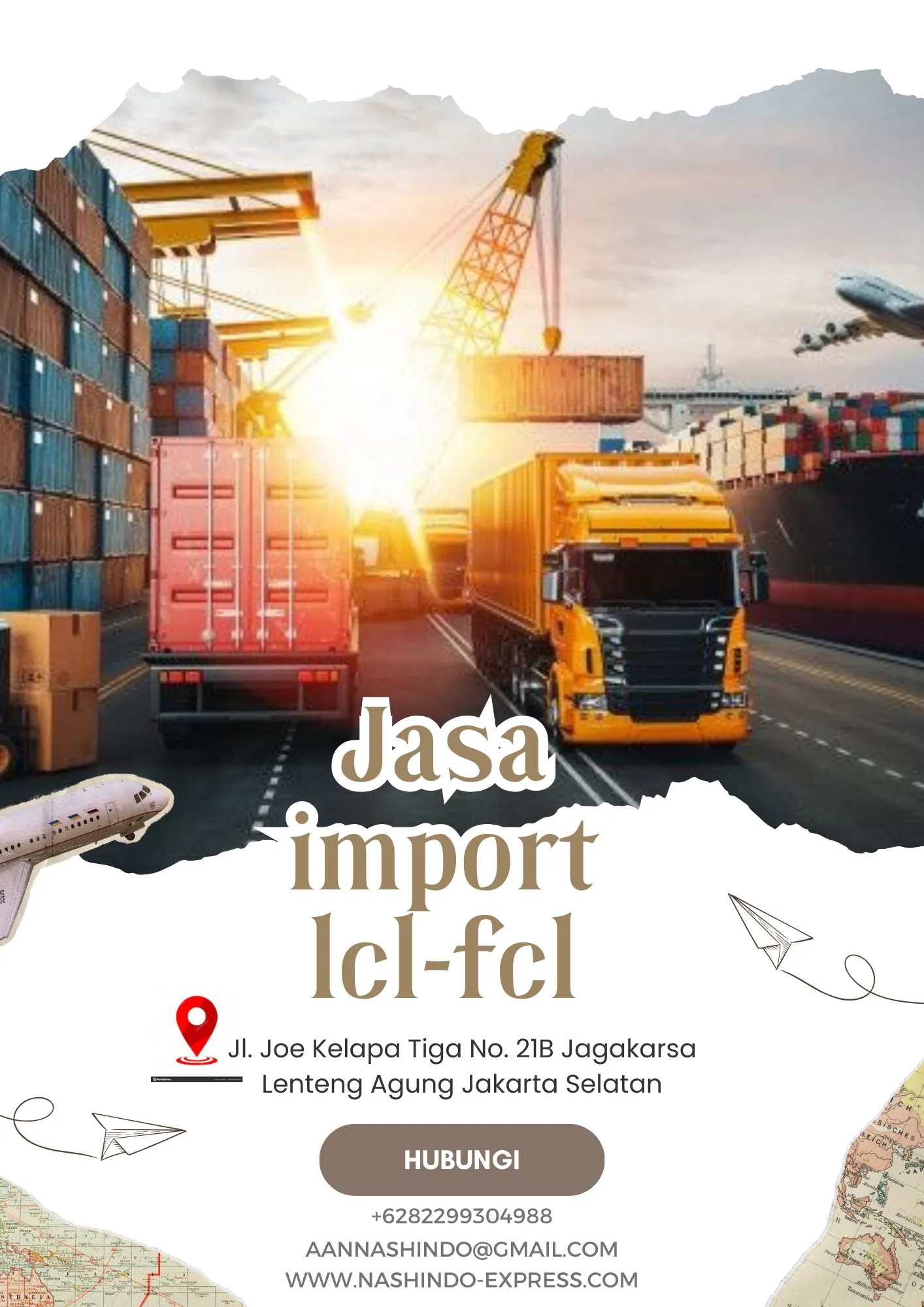 jasa import sparepart lcl-fcl
