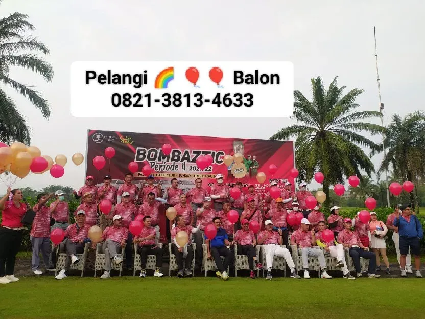 Jual Balon Gate Gate Gapura Jogja Pelangi Balon