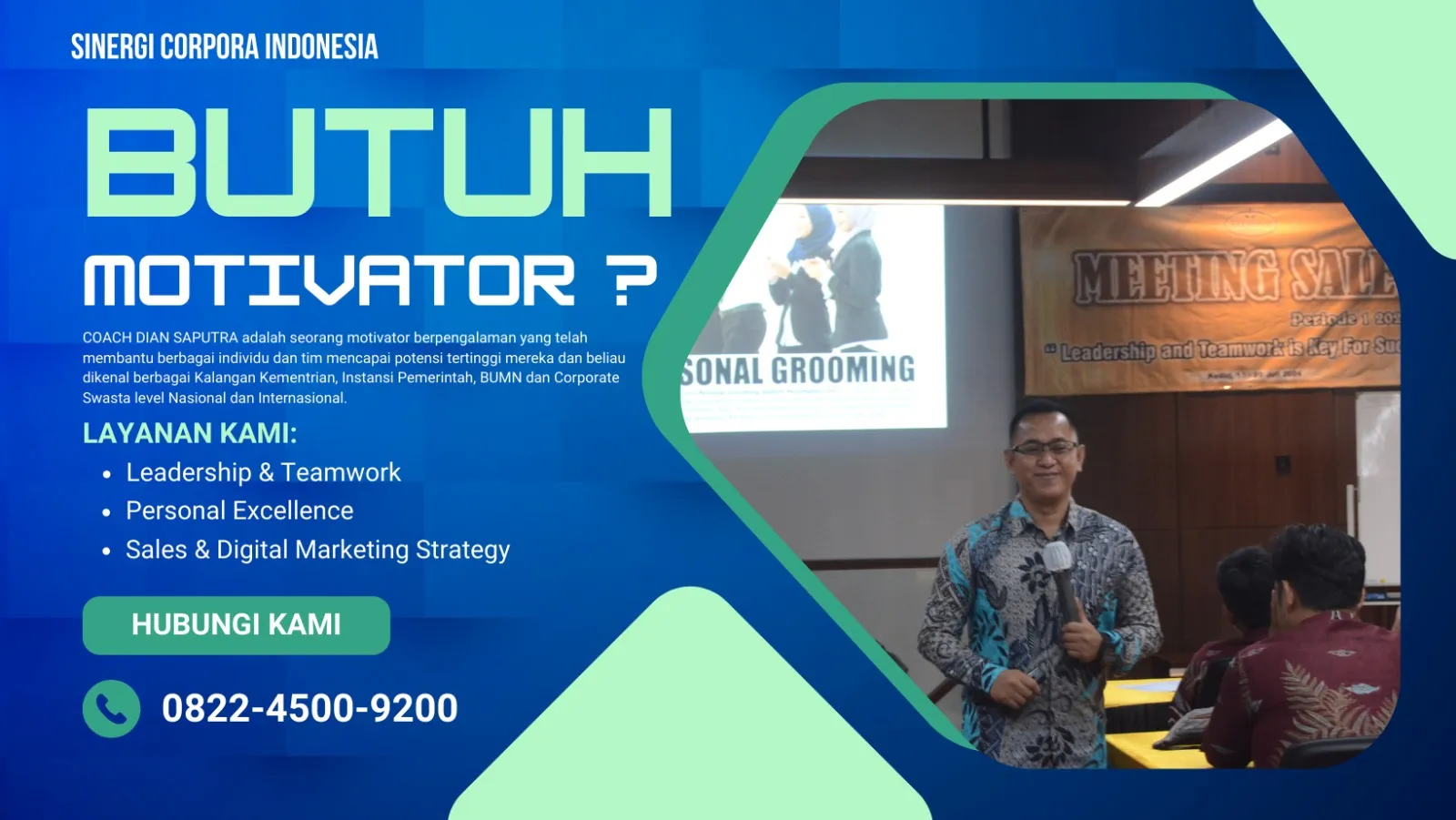 Motivator Ngawi, Terpercaya & Solutif, Dian Saputra