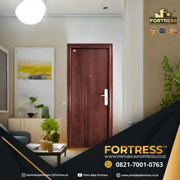 MEGAH..!! WA 0821 7001 0763 (FORTRESS) Kusen Pintu Motif Kayu 1 Daun Di Kapuas Hulu