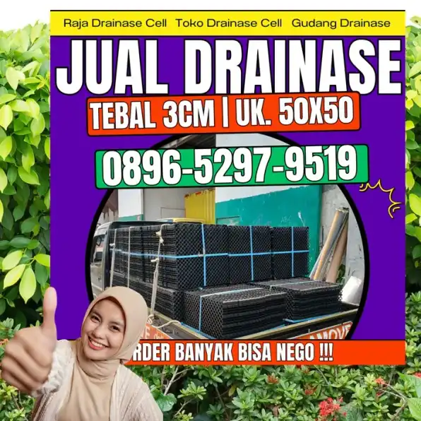 0896-5297-9519 (Bu Diana), Gudang Drainase Cell Padang Malalak