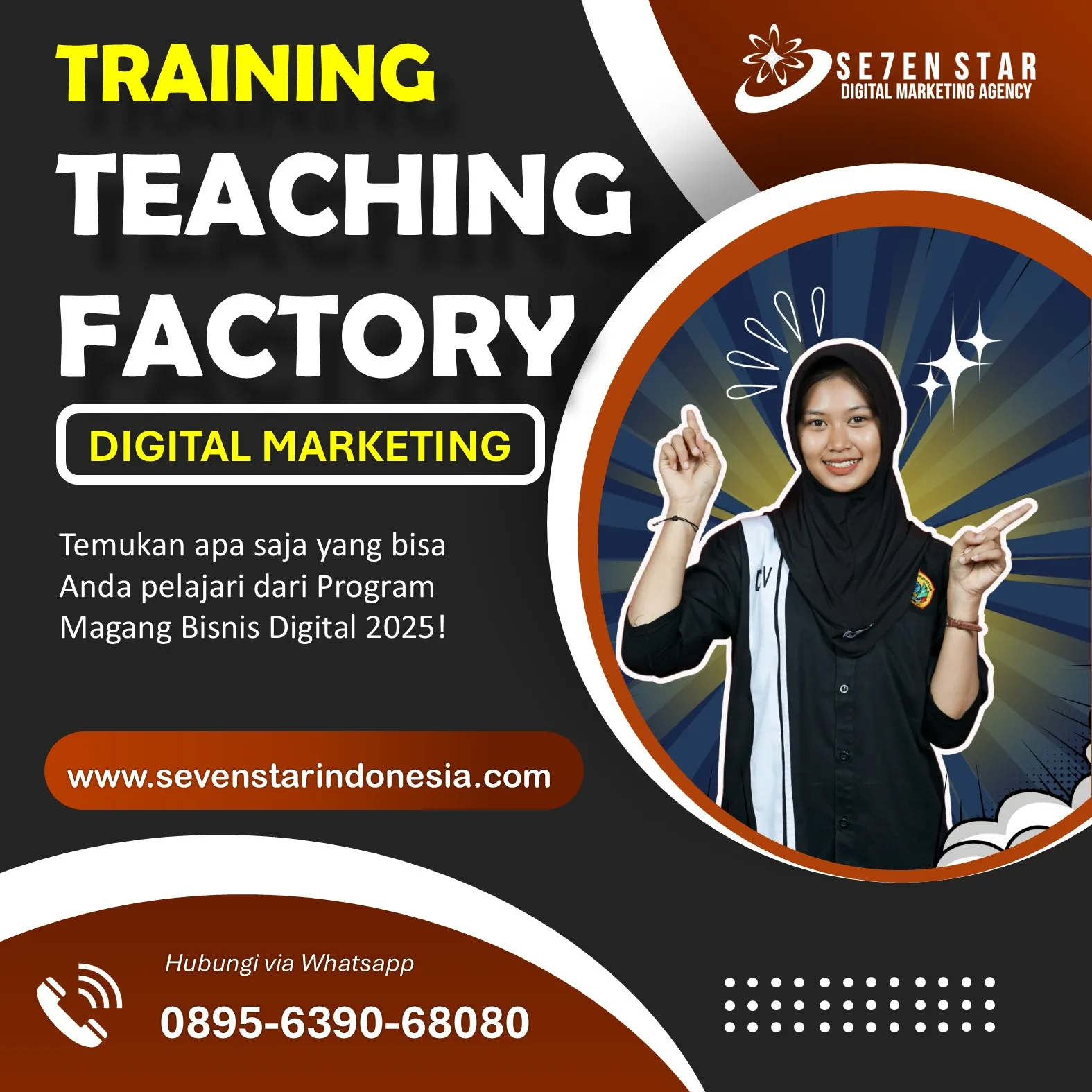 Hub 0895-6390-68080, Magang SMK Jurusan BDP di Malang