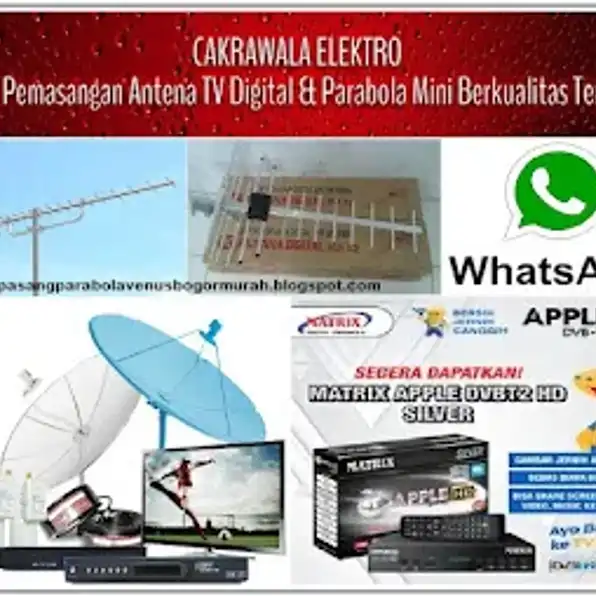 Toko Agen Terdekat Pemasangan Antena TV Digital Terbaik Di Cinangka ~ Sawangan ^ Depok [] Ahli Service Parabola Mini Cinangka