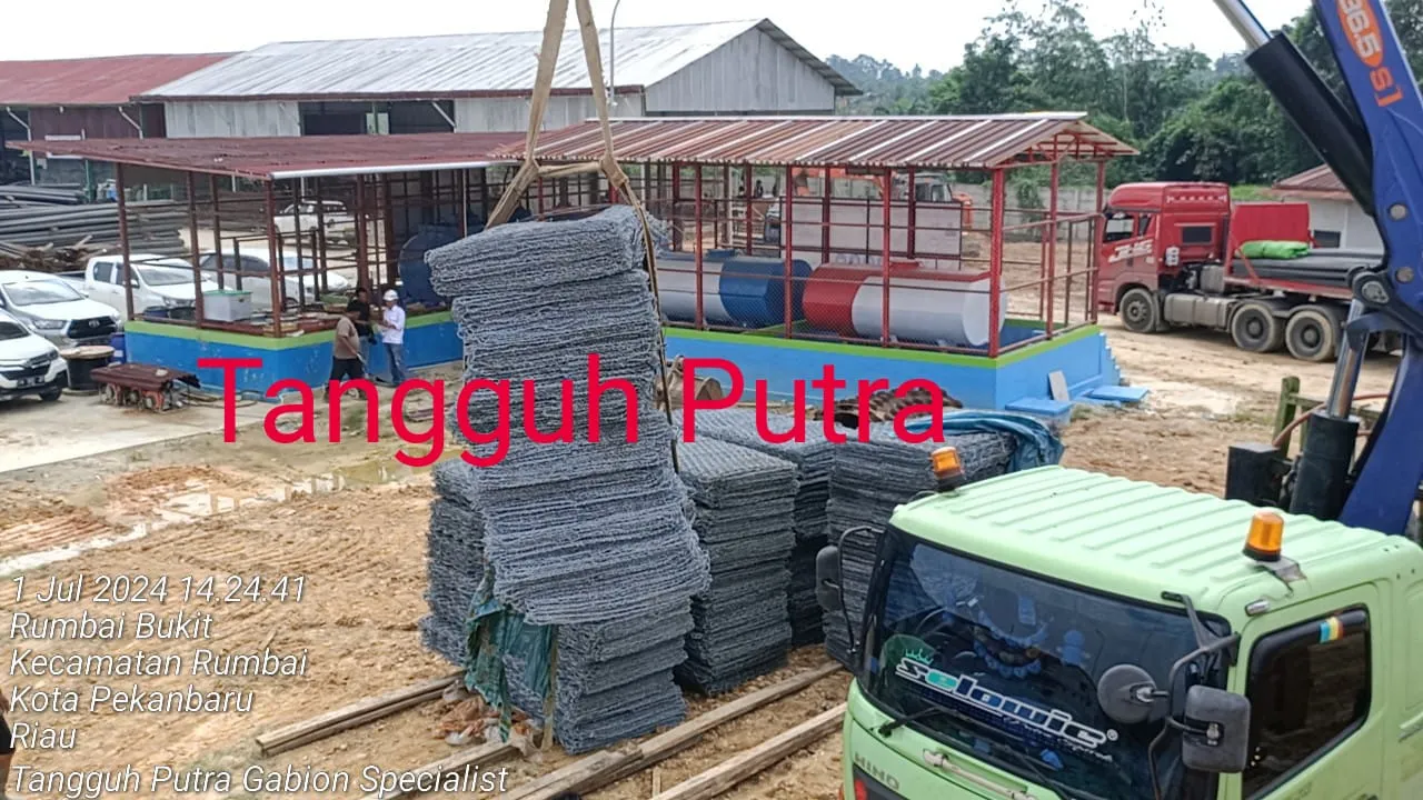 Promo, Bronjong Kawat Maccaferri di Sungai Sembilan, Riau