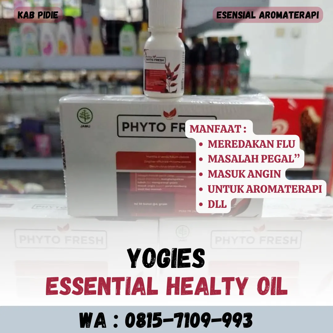 (YOGIES), Grosir Phyto Fresh Kab Pidie, Nr Minyak Aromaterapi Bidara