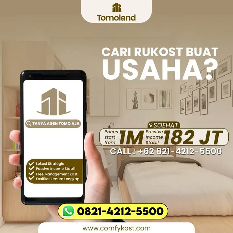 PROMO SPESIAL T821-4212-5500 Harga Rumah Kost Eksklusif Untuk Mahasiswa Jawa Timur Bangkalan COMFY KOST