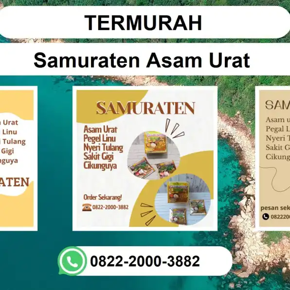 TERMURAH, 0822-2000-3882 DISTRIBUTOR Samuraten Asam urat Ciamis