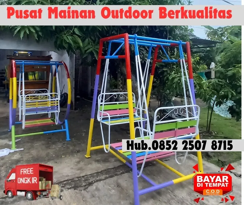 Hub 0852-2507-8715 TERPECAYA !! Perosotan Anak Tk Dan Mainan Tk Dari Besi Kec Wedi Klaten Bayar COD Free Ongkir