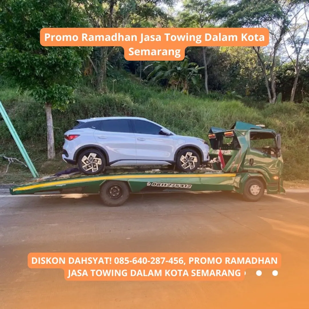 DISKON DAHSYAT, Promo Ramadhan Jasa Towing Dalam Kota Semarang
