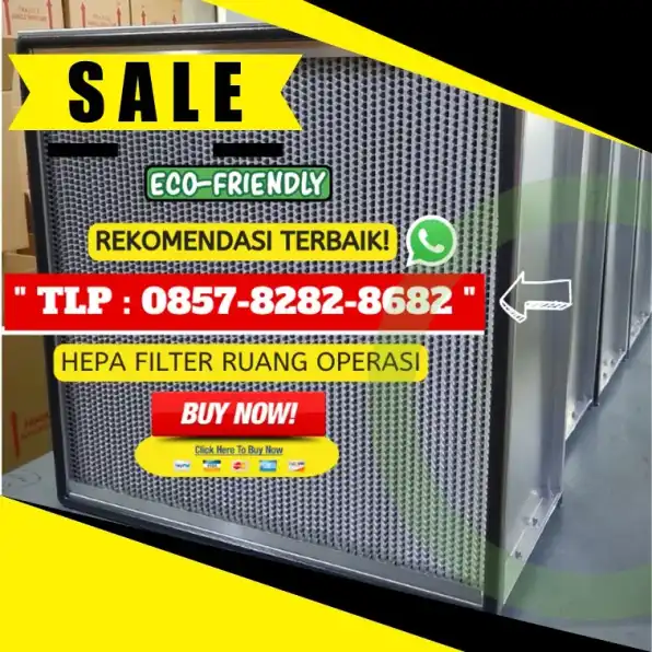 [0857-8282.8682] Jual Hepa Filter AHU untuk Sistem HVAC Berkualitas