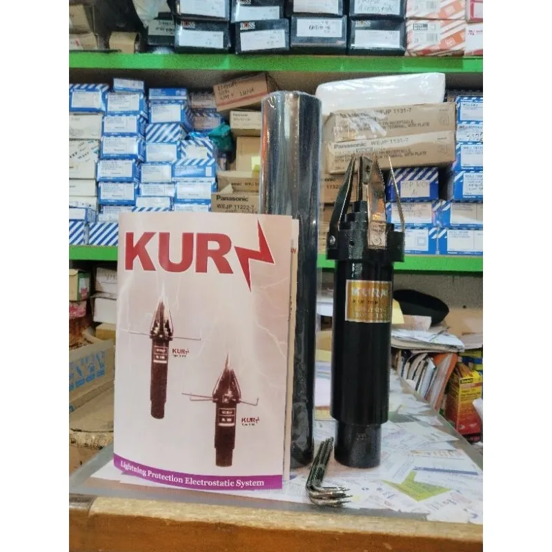 Toko New Pemasangan Penangkal Petir Radius Elektrostatik Head R150 Di Saguling, Batujajar Kabupaten Bandung Barat