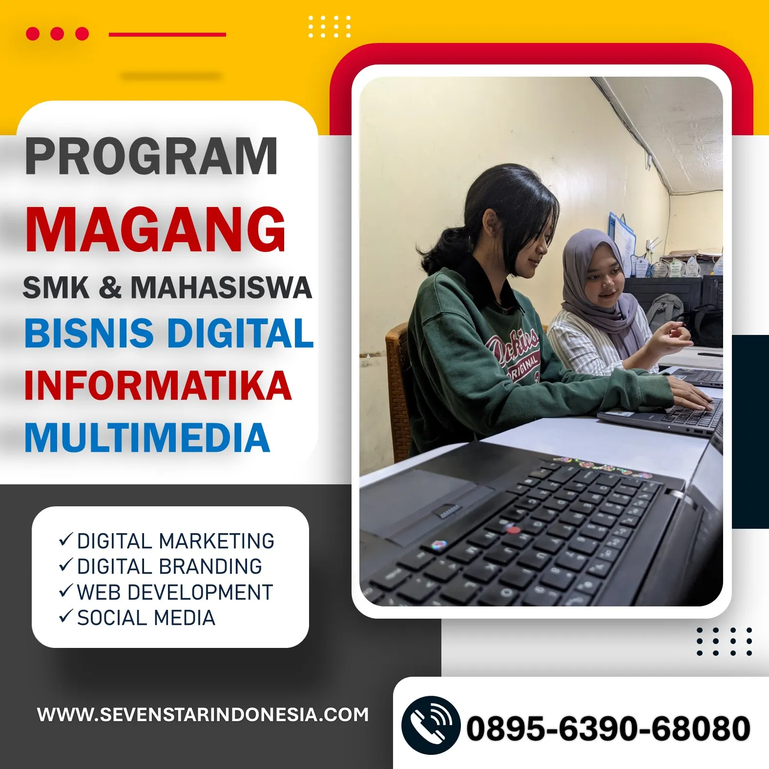 WA 0895-6390-68080, Rekomendasi Prakerin RPL di Malang