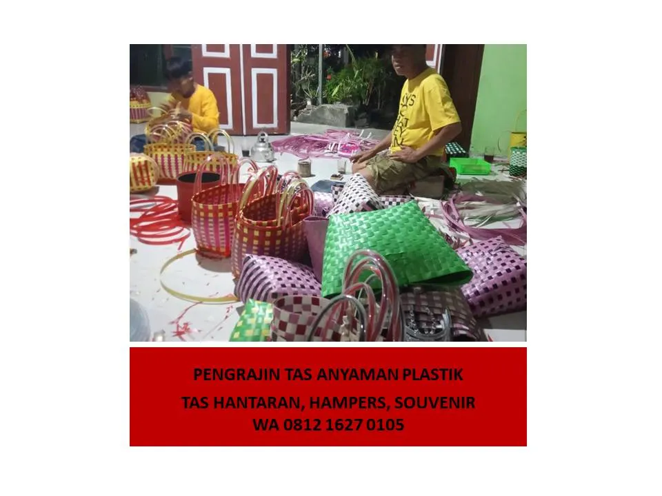 DISKON, WA 0812-1627-0105, Pengrajin Tas Anyaman Plastik Terdekat di Wonosobo, Beli Motif Tas Anyaman Plastik Ngawi